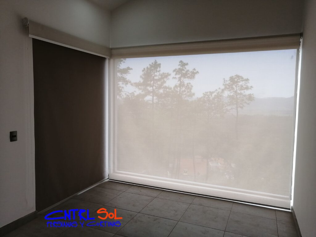 En CntrlSol Suministramos Cortinas Black Out y Filtro Solar para dormitorios
